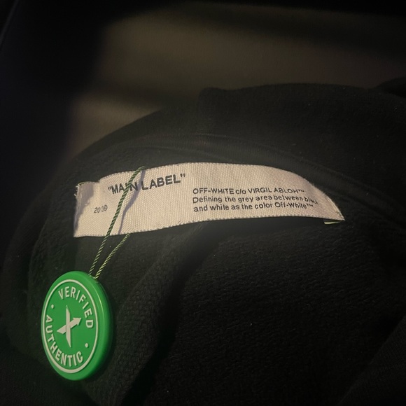 offwhite green incompiuto hoodie - Picture 11 of 15